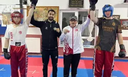 Körfezli kick boksçular birlikte antrenman yaptılar